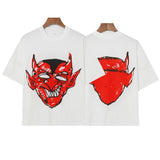 Wholesale billin hip-hop high street cartoon graphic dropped shoulder couple's short sleeve t-shirt