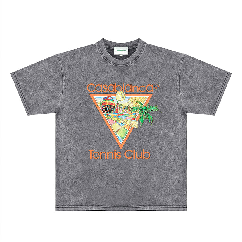 Casablanca Distressed T-Shirt