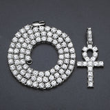 Jewelry Diamond Ancient Egyptian Anhe Key Pendant Crosses Egypt Pieces Ankh