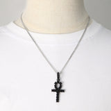 Jewelry Diamond Ancient Egyptian Anhe Key Pendant Crosses Egypt Pieces Ankh