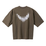 Correct version kanye kanye three-party joint peace dove short-sleeved t-shirt casual american high street hooded sweatshirt