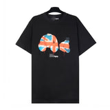 Correct version of pa beheaded bear short sleeve palm tree high street ins teddy bear shark love