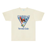 Casablanca T Shirts Fashion Print Street