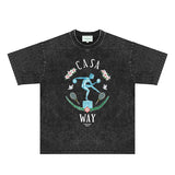 Casablanca Distressed T-Shirt