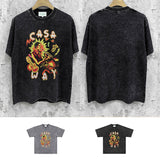 Casablanca Distressed T-Shirt