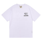 American gallery dep basic letter classic logo short-sleeved men