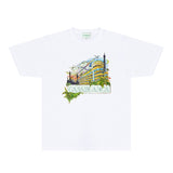 Casablanca T Shirts Fashion Print Street