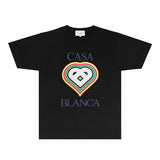 Casablanca T Shirts Fashion Print Street