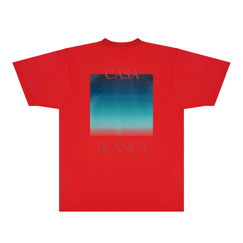 Casablanca T Shirts Fashion Print Street