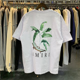 Wholesale amri little angel crane peace bird digital gradient letter logo couple's short set