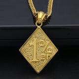 Jewelry Hip Hop Army Pendant Necklace Jewelry Dog Tags