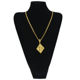 Jewelry Hip Hop Army Pendant Necklace Jewelry Dog Tags
