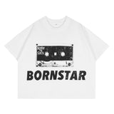 Wholesale billin hip-hop high street cartoon graphic dropped shoulder couple's short sleeve t-shirt
