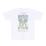 Casablanca T Shirts Fashion Print Street