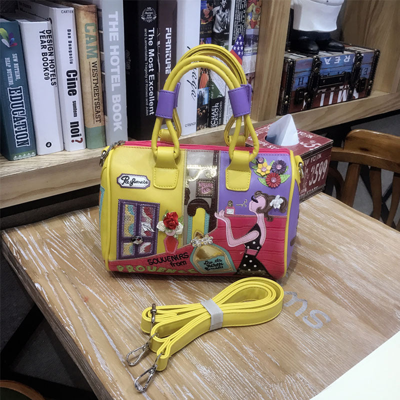 Chh Chrome Heart Leather Bag