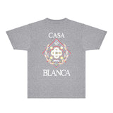 Casablanca T Shirts Fashion Print Street