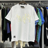 Wholesale amri little angel crane peace bird digital gradient letter logo couple's short set
