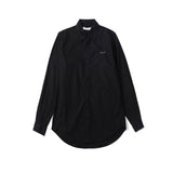 Kawakubo plaloveembroider short-sleeved pure cotton red heart eyes couple t-shirt y star style long sleeves shirt