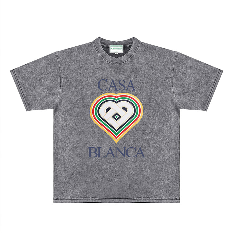 Casablanca Distressed T-Shirt