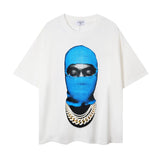 Cross-border foreign trade wholesale stranger things ins star pearl masked man mask couple loose short