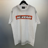H-star series] fog high street retro women's head washed and distressed couple t-shirt shorts sweatshirt pants