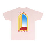 Casablanca T Shirts Fashion Print Street