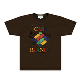 Casablanca T Shirts Fashion Print Street