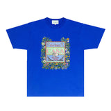 Casablanca T Shirts Fashion Print Street