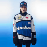 Unisex Baseball Jersey Vintage Racing Jacket