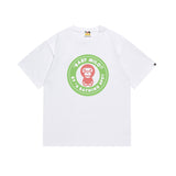 Cross-border wholesale summer classic ape camo lightning print cotton short sleeve t-shirt