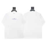Mm series export wholesale margiela simple style digital four-corner mark couple short-sleeved t-shirtpure cotton high quality