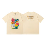 Wholesale gallery dept washed distressed short-sleeved american trendy retro skull printing couple wear looset