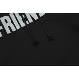 Vlone Hoodie Autumn and Winter Silver Big V Letter
