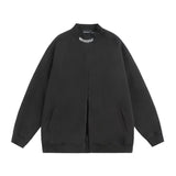 Unisex Baseball Jersey Turtleneck Jacket