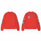 Chh Chrome Heart Long Sleeve Shirt Unisex Fashion Loose Long Sleeve Shirt