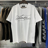 Wholesale amri little angel crane peace bird digital gradient letter logo couple's short set