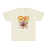 Casablanca T Shirts Fashion Print Street