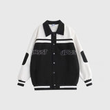 Unisex Baseball Jersey Spring and Autumn Lapel Baseball Jacket Jacket