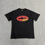 Wholesale foreign trade alcatraz basic series short-sleeve corteiz phantom letter logo print t-shirt