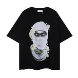 Cross-border foreign trade wholesale stranger things ins star pearl masked man mask couple loose short