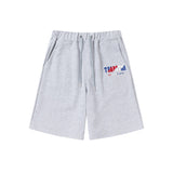Cross-border trade trapstar rainbow letter gradient towel embroidery short sleeve t-shirt & fog high street shorts set