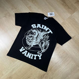 American saint t-shirt summer high street hip hop letterprinting short-sleeved t-shirt