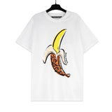 Cross-border foreign trade wholesale pa severed bear short-sleeved ins palm tree large logo back letter bat