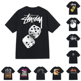 Three-label short-sleeve summer men's relaxed fit high-quality t-shirt