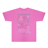 Casablanca T Shirts Fashion Print Street