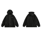 Unisex Baseball Jersey Vintage Hooded Jacket