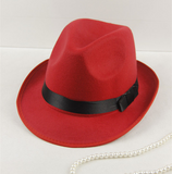 Walter White Hats Xu Wenqiang Jackson Wide Brim Top Hat Stage British Hat Jazz Wool Felt Hats