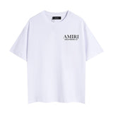 Wholesale foreign trade amir washed distressed tiger head number & letter logo short sleeve t-shirt