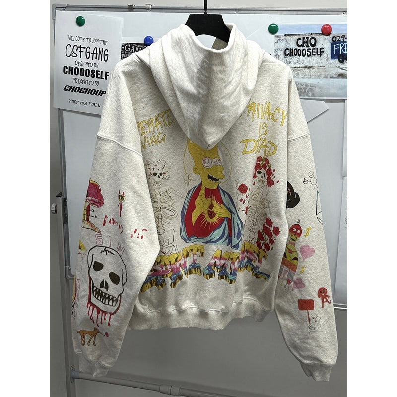Men Vintage Hoodie