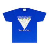 Casablanca T Shirts Fashion Print Street